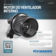 Função do motor do ventilador interno