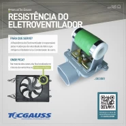 Como funciona resistência do eletroventilador