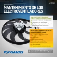 Mantenimiento de los electroventiladores