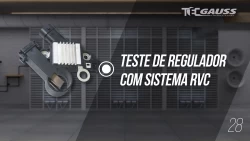 Teste de Regulador com Sistema RVC