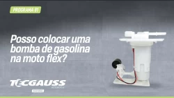 Posso usar bomba de gasolina na moto flex?