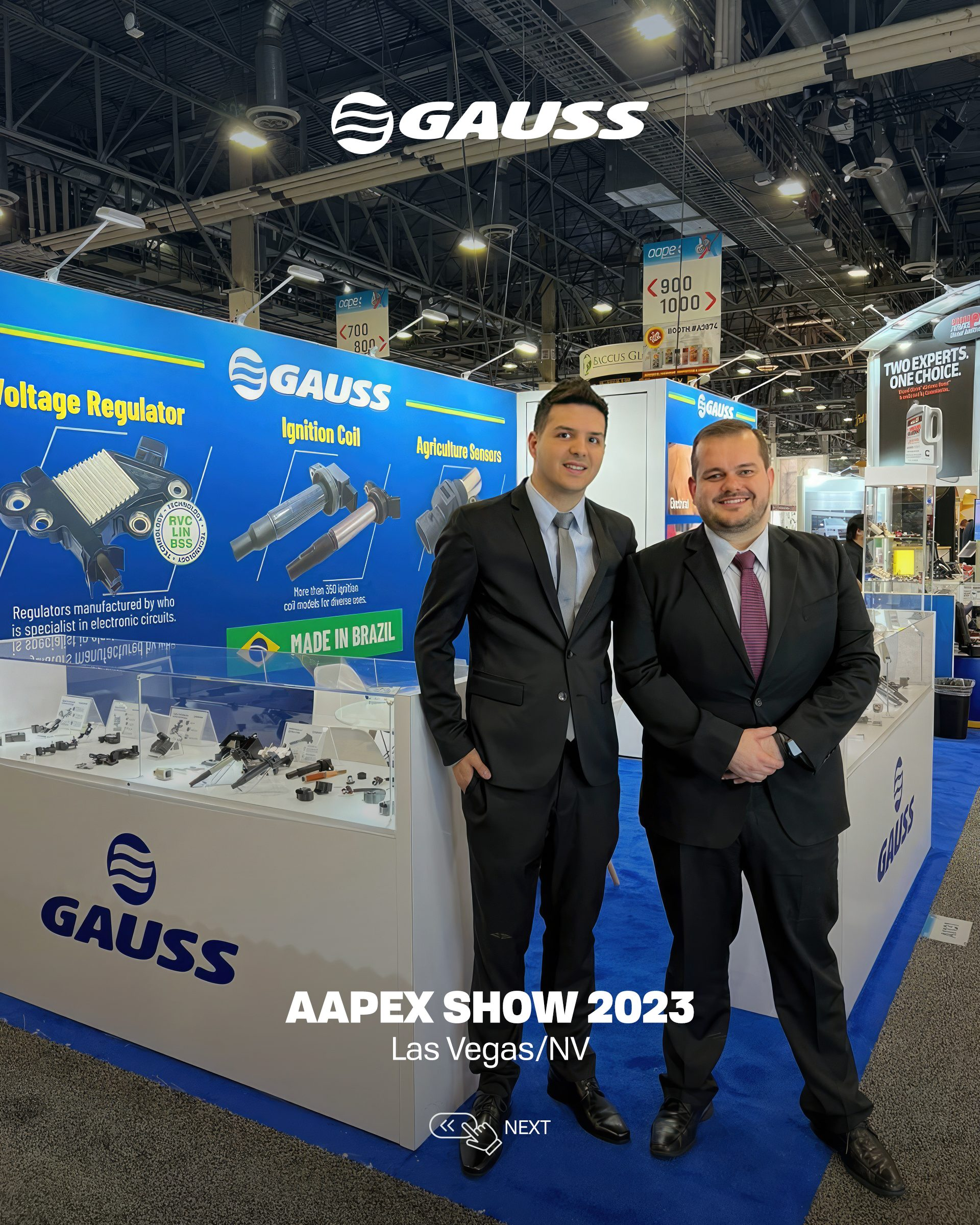 Gauss at the AAPEX Show 2023!