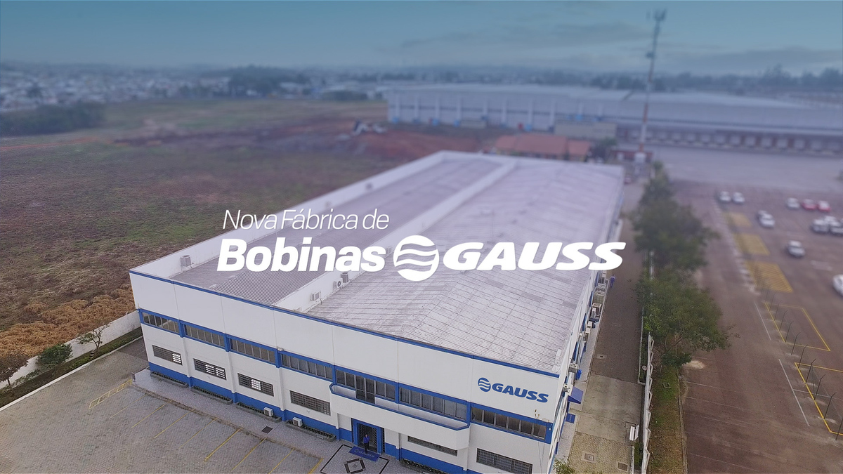 Gauss inaugura mais um capítulo de sua história - A nova fábrica de bobinas de ignição.