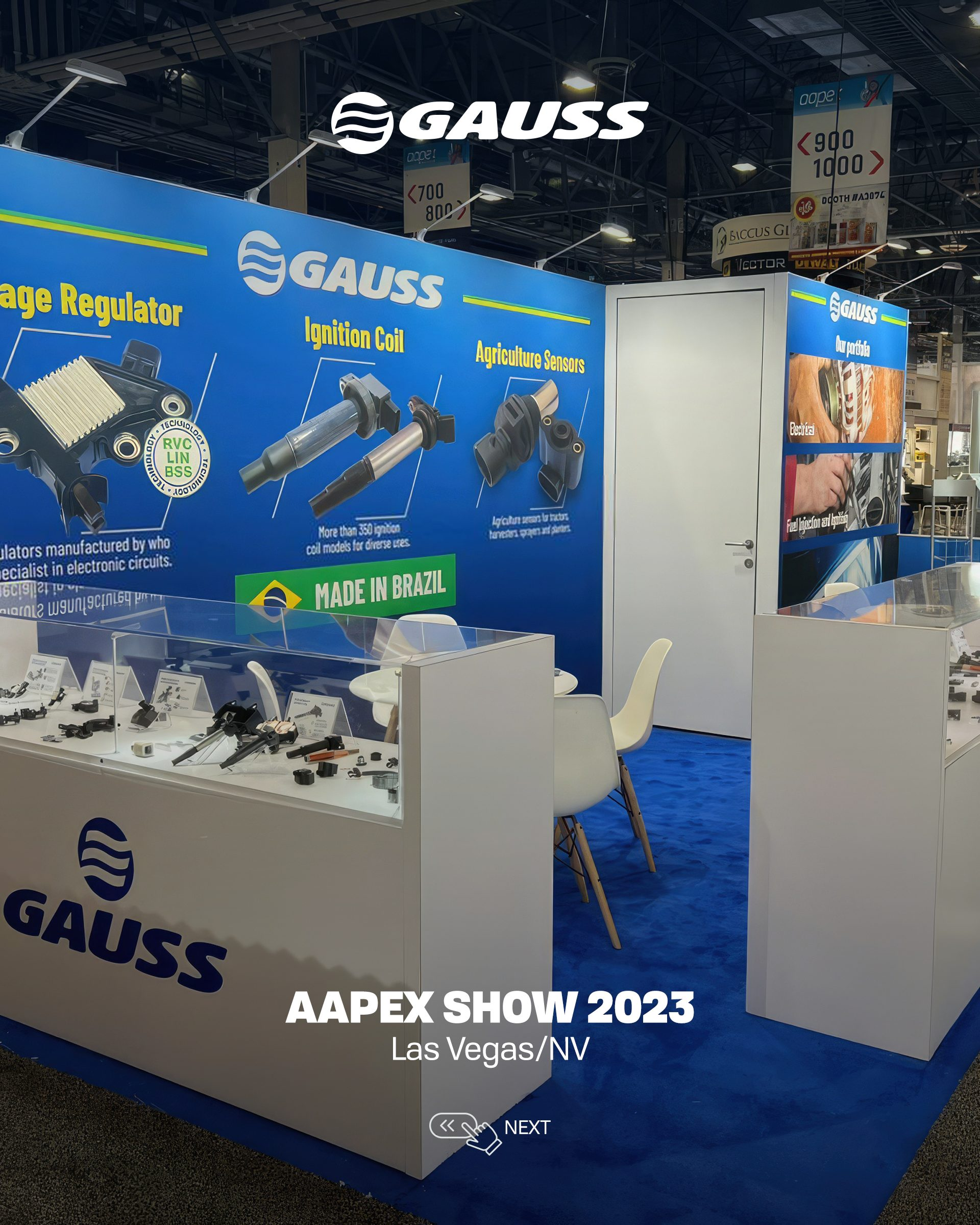 Gauss at the AAPEX Show 2023!