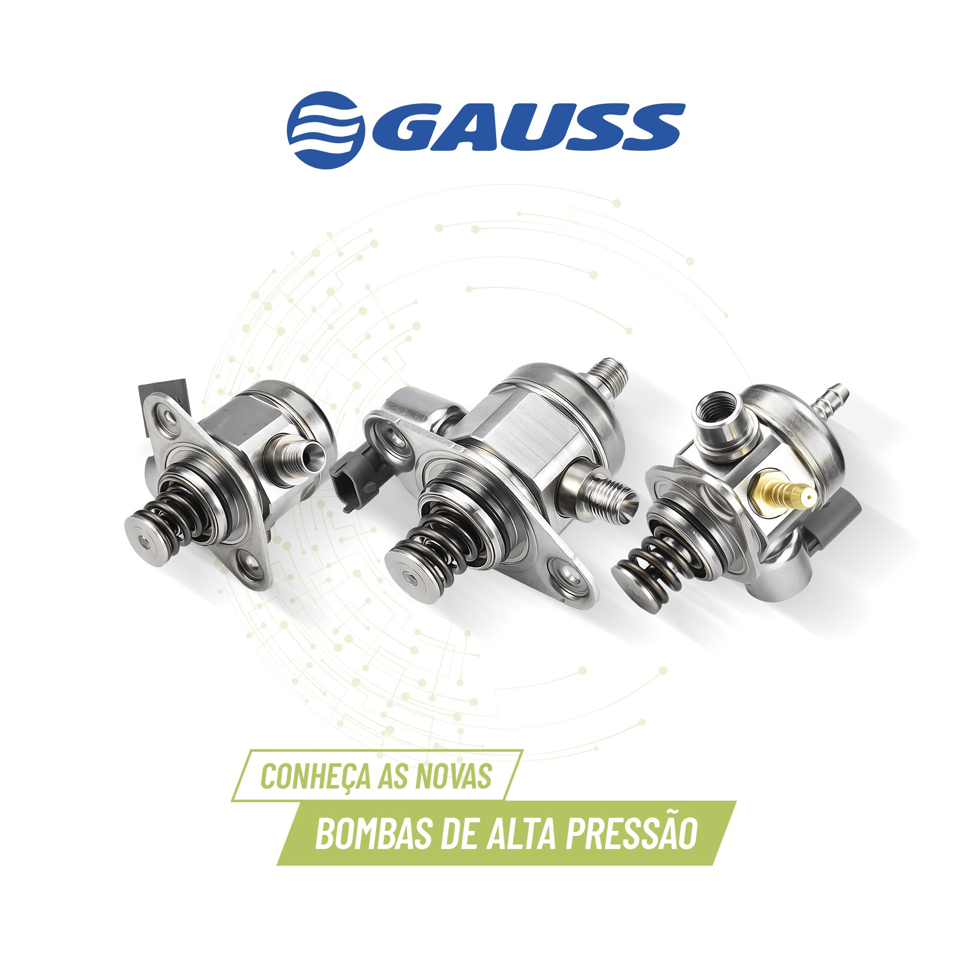 Bombas de alta pressão Gauss