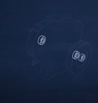 rolamento do alternador