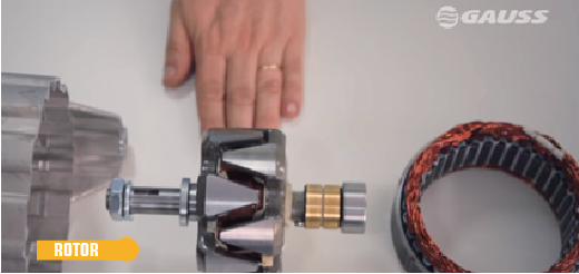 rotor del alternador