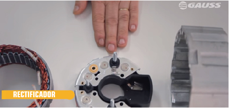 rectificador del alternador