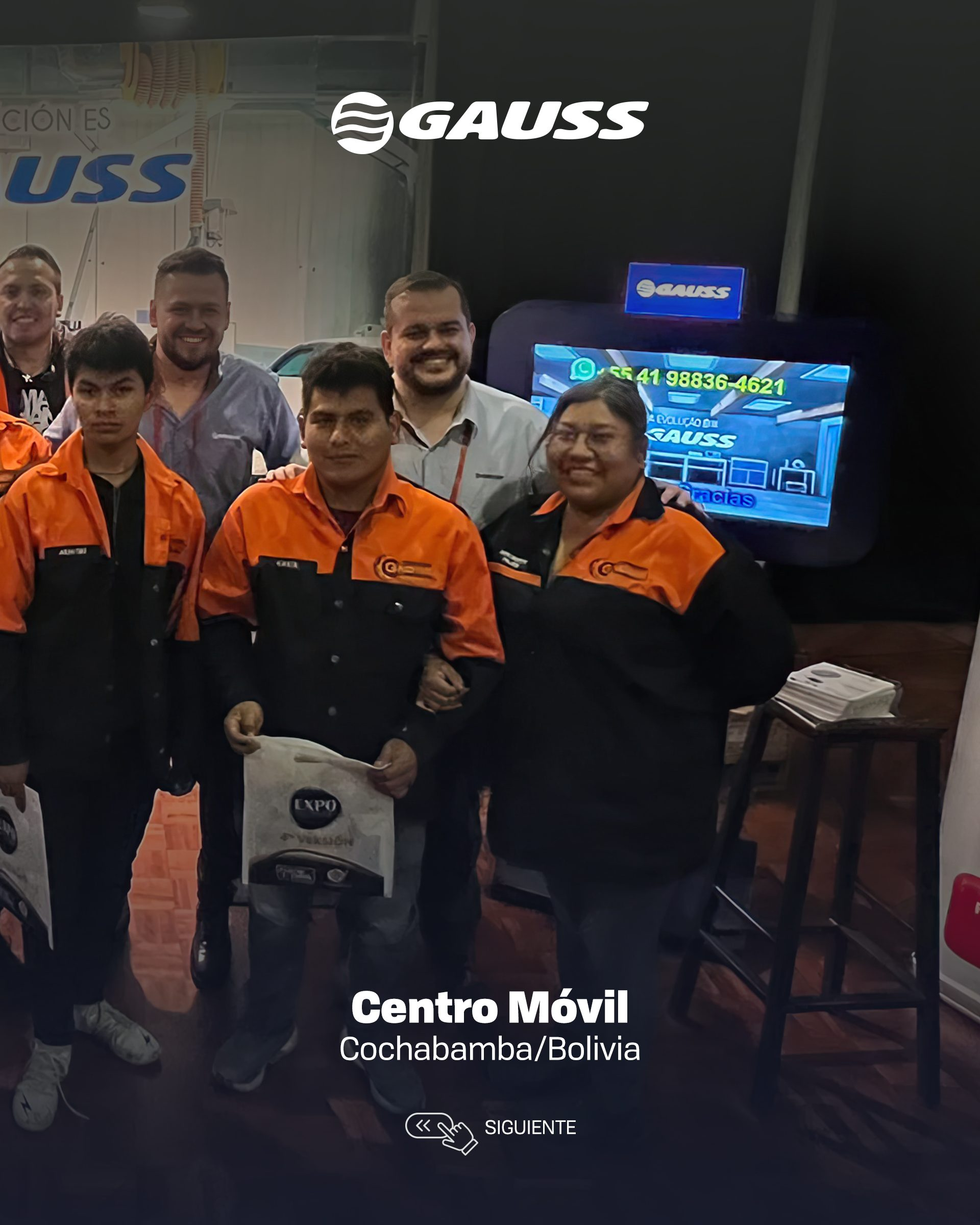 Gauss en la Feira Expo Autopartes 2023 - Bolivia.